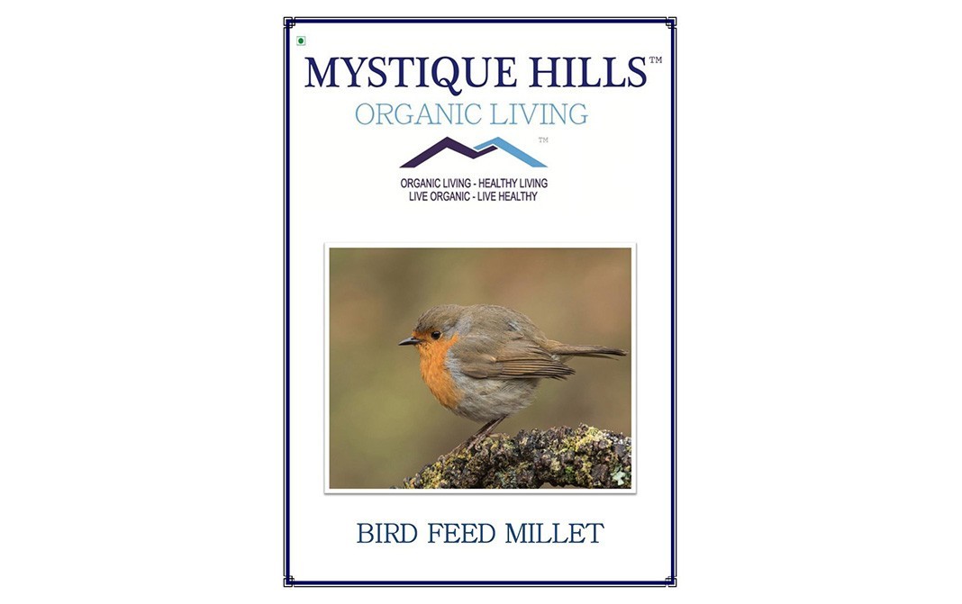 Mystique Hills Organic Bird Feed Millet    Box  1 kilogram